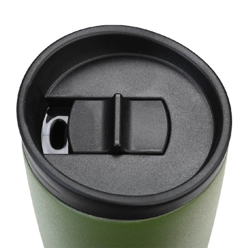 ESTIA 01-20392 SAVE THE AEGEAN 350ml Travel Mug Dark Green