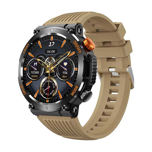 LAMTECH LAM113454 Smartwatch Black/Beige