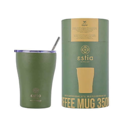 ESTIA 01-13813 SAVE THE AEGEAN 350ml Coffee Mug Forest Spirit