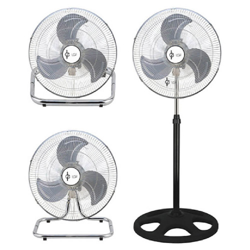 LGP LAM113553 Ανεμιστήρες Δαπέδου Black