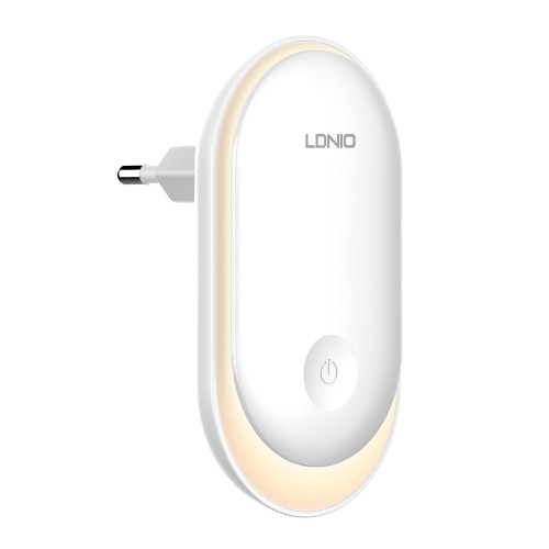 LDNIO Υ1 0,5W, 3500K Φωτιστικό Νυκτός Με Αισθητήρα Φωτός