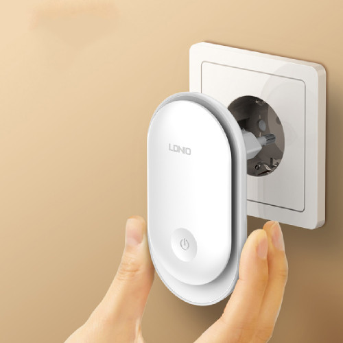 LDNIO Υ1 0,5W, 3500K Φωτιστικό Νυκτός Με Αισθητήρα Φωτός