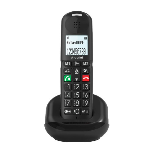 ALCATEL XL685EWE Ασύρματα Τηλέφωνα Black