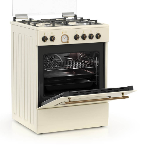 THERMOGATZ TGS 4320 BEIGE TURBO Κουζίνες Αερίου
