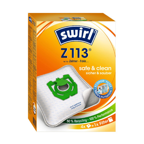 SWIRL Z113/4 Σακούλες Σκούπας