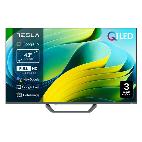 TESLA Q43E665GFS QLED Τηλεόραση